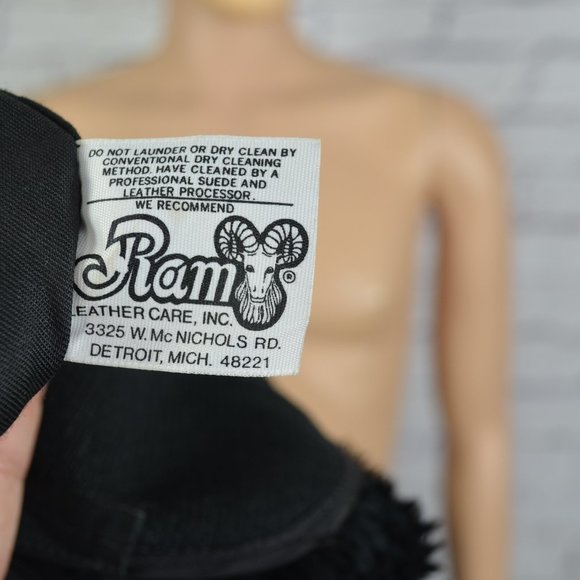 Mens Reed Sportswear cafe motorcycle style leather jacket - Picture 16 of 16